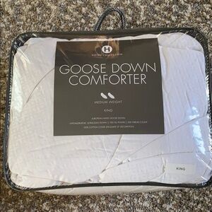Hotel Collection Crisp White Goose Down Comforter